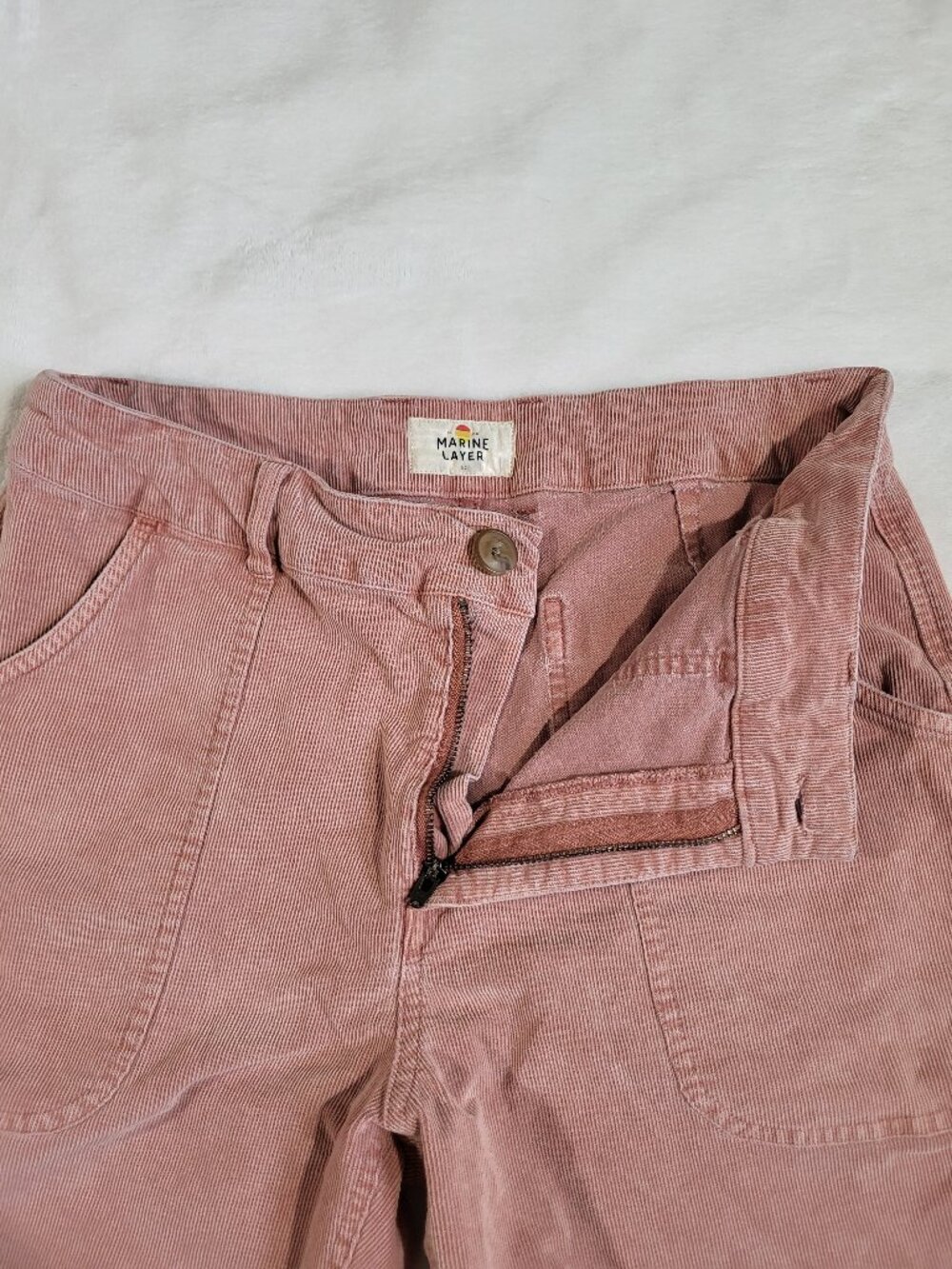 Marine Layer - Corduroy Men’s Shorts - Light Pink - Picture 4 of 13
